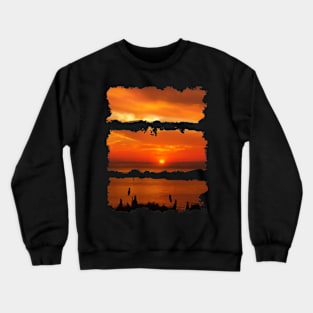 Sunset Painting Crewneck Sweatshirt